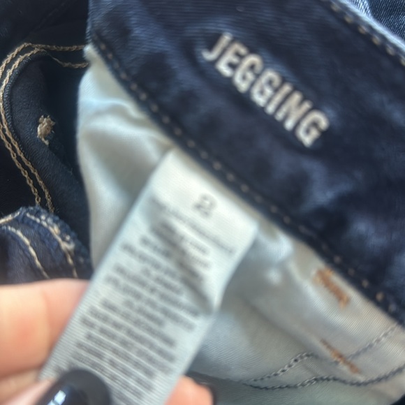 AMERICAN EAGLE DARK WASH STRETCH JEGGINGS SIZE 2 🦅 - Picture 7 of 8